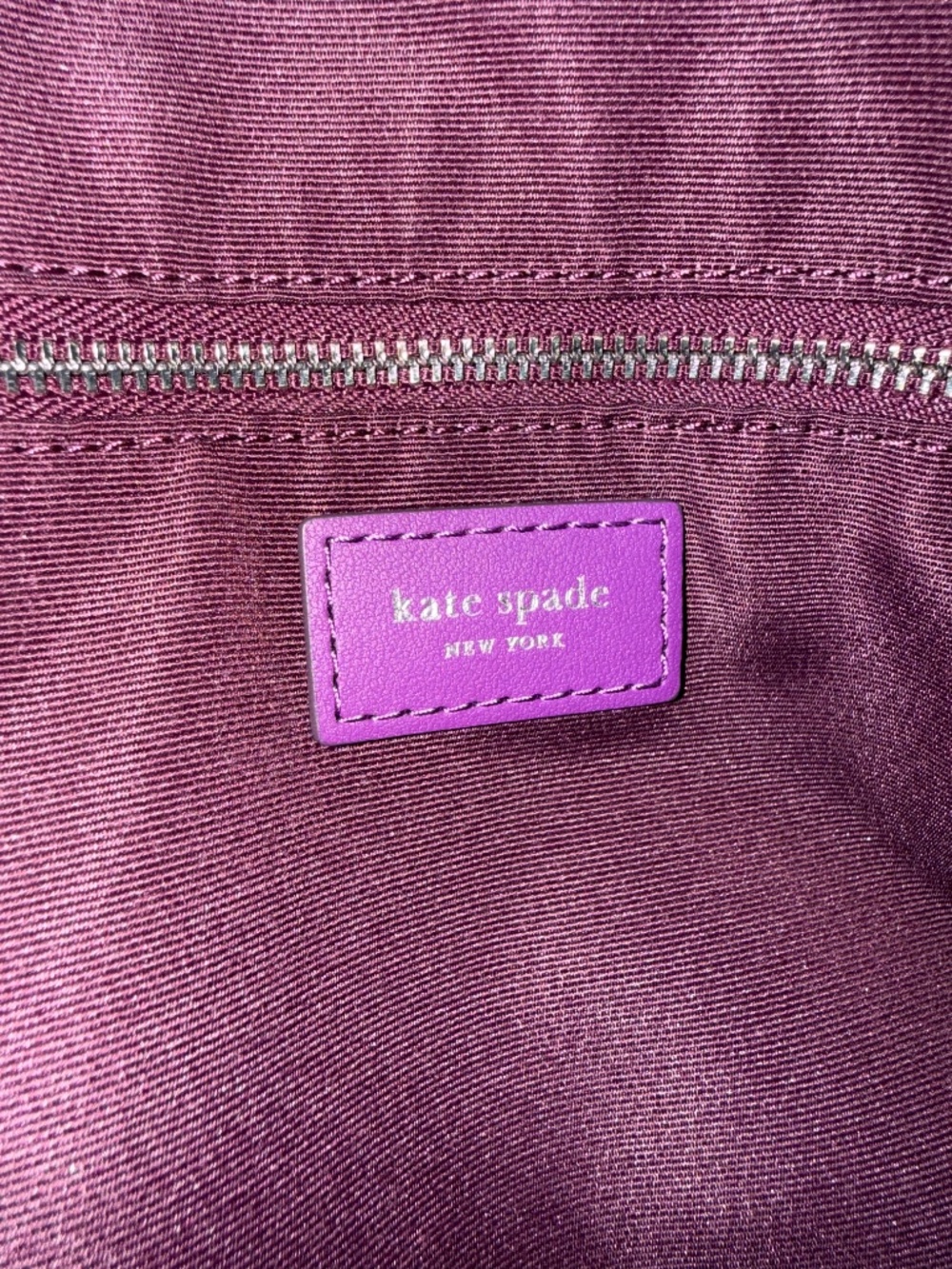 Kate Spade Purple Maise Carryall - Picture 9 of 11